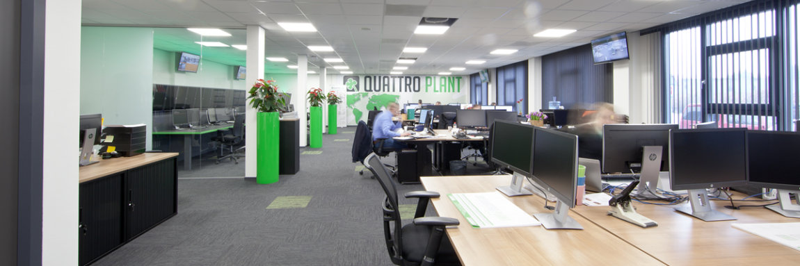 Renovatie kantoor Quattro Plant in Aalsmeer in Aalsmeer